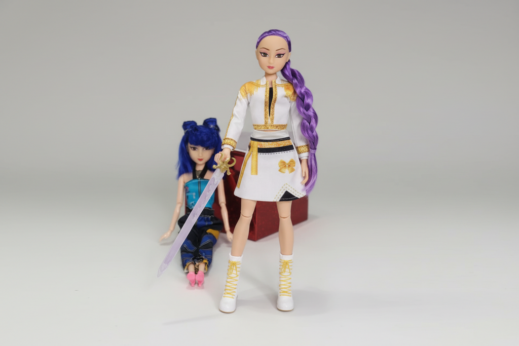 Huntrix Fan-Inspired Doll Clothing