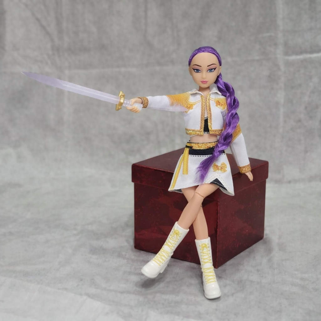 Huntrix Fan-Inspired Doll Clothing
