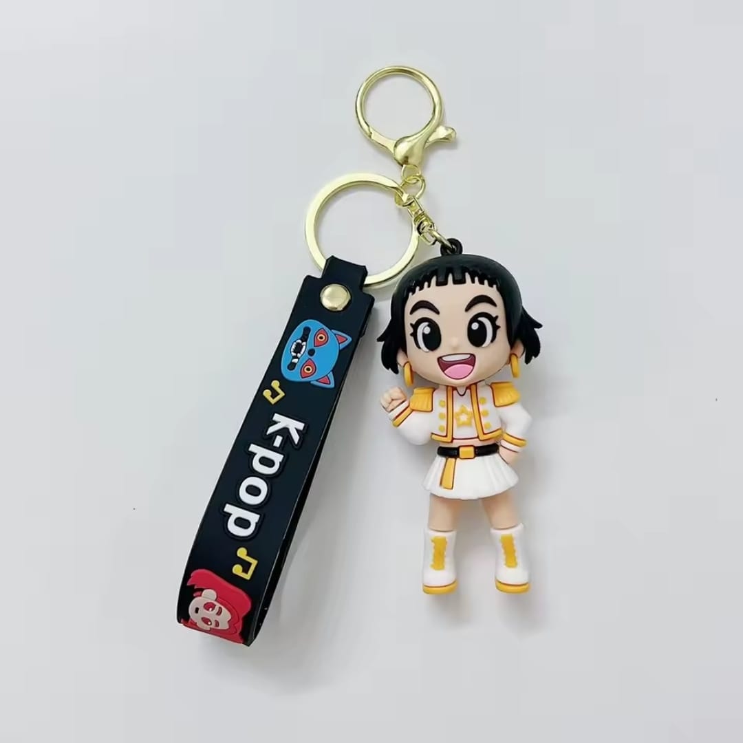 Large K-pop Demon Hunters Keychains
