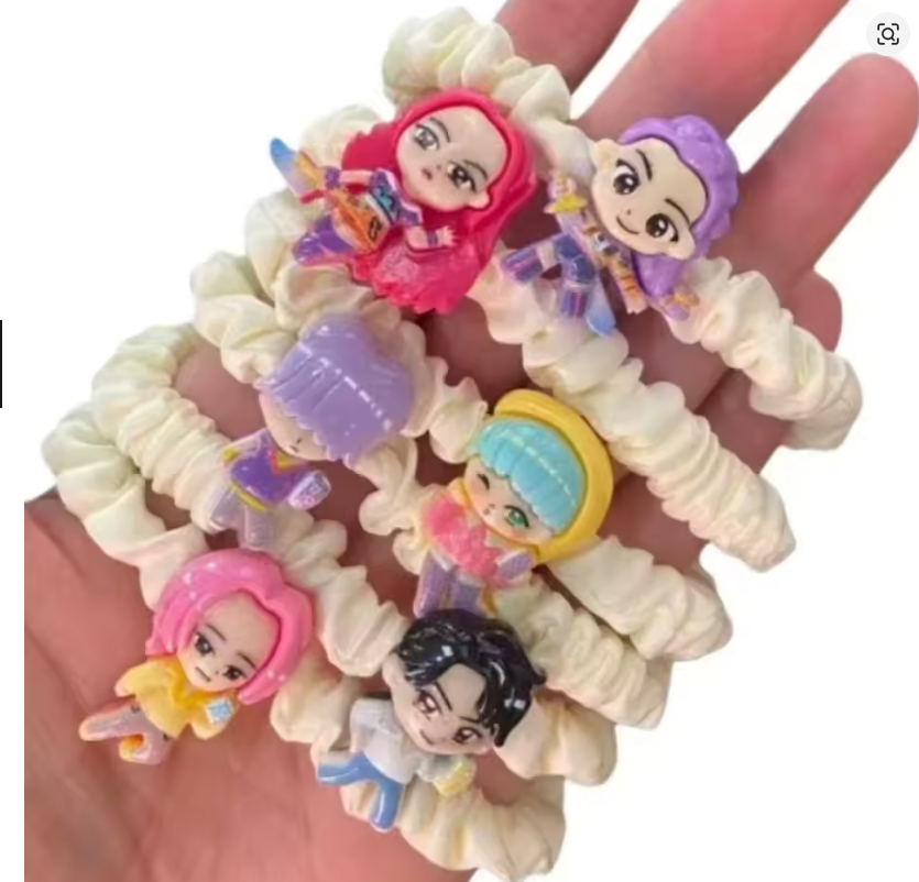 K-Pop Demon Hunters Scrunchies