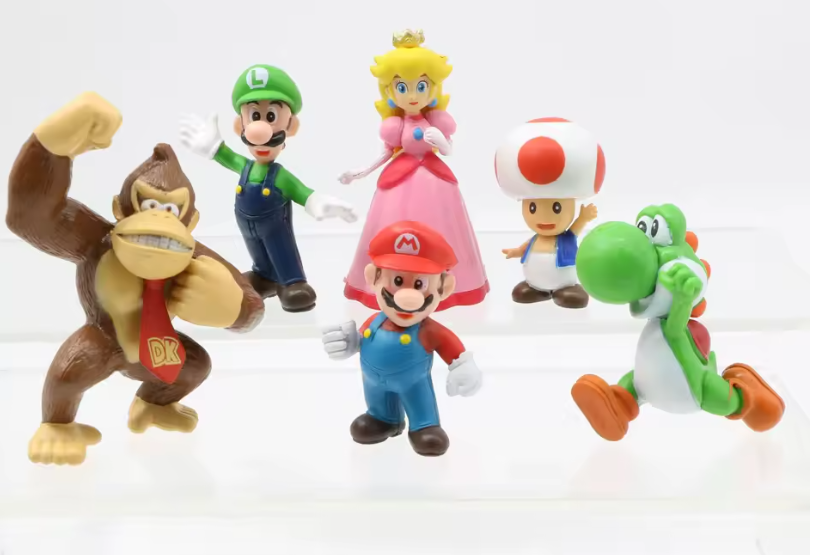 Super Mario Bros. Movie Figurine Set – 6 Characters