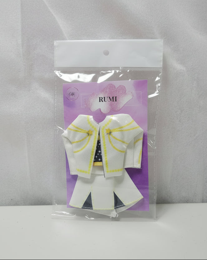 Huntrix Fan-Inspired Doll Clothing